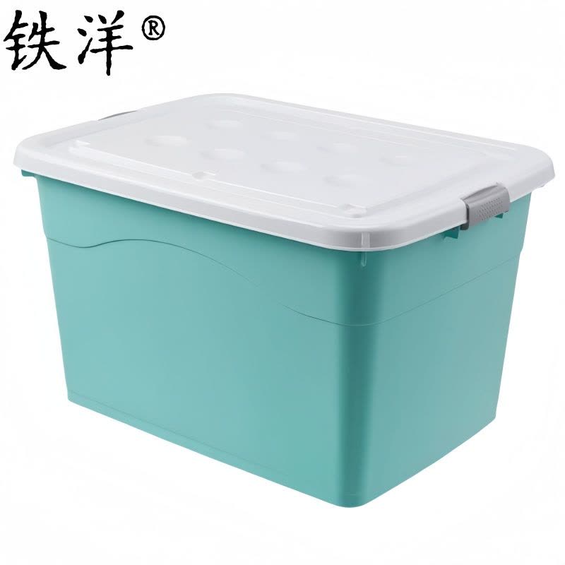 铁洋 滑轮加厚收纳箱 (63cm*46cm*37cm) 个图片