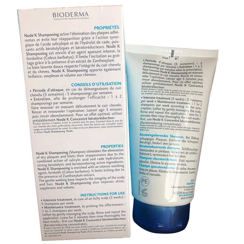 Bioderma 贝德玛 Node K 脂溢性头皮去屑止痒洗发水 150ml