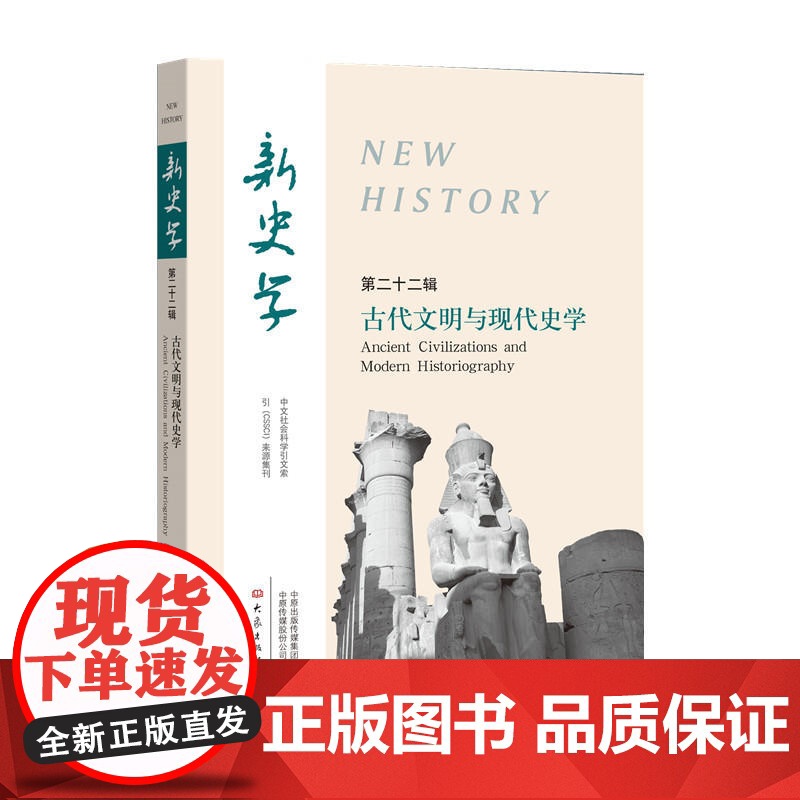 古代文明与现代史学/新史学(第22辑) 王刘纯 大象出版社 正版书籍高清大图