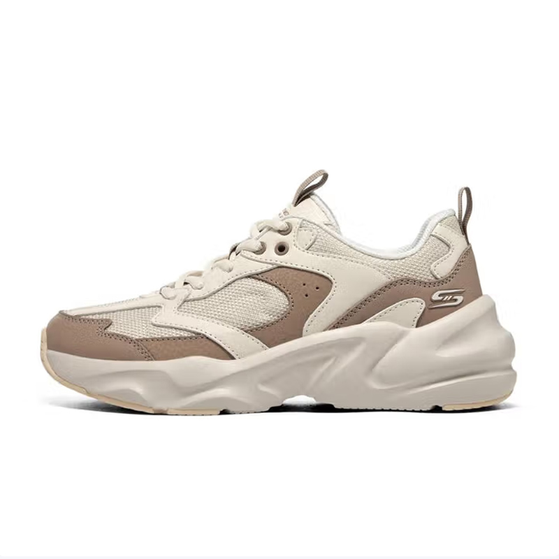 斯凯奇女款休闲熊猫鞋117365/NAT-10双高清大图