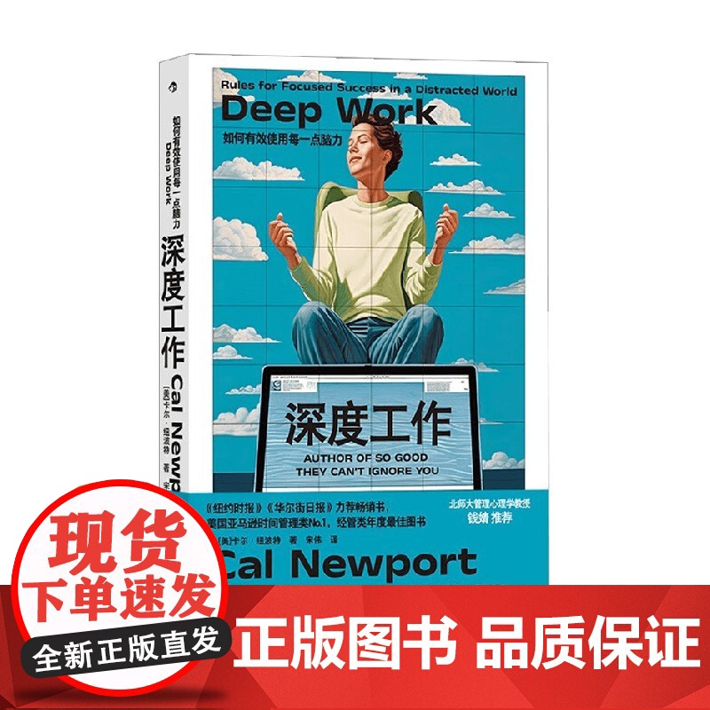 深度工作 如何有效使用每一点脑力 卡尔·纽波特著 工作习惯养成 信息碎片 自控力 专注力 时间管理 职场 励志与成功高清大图