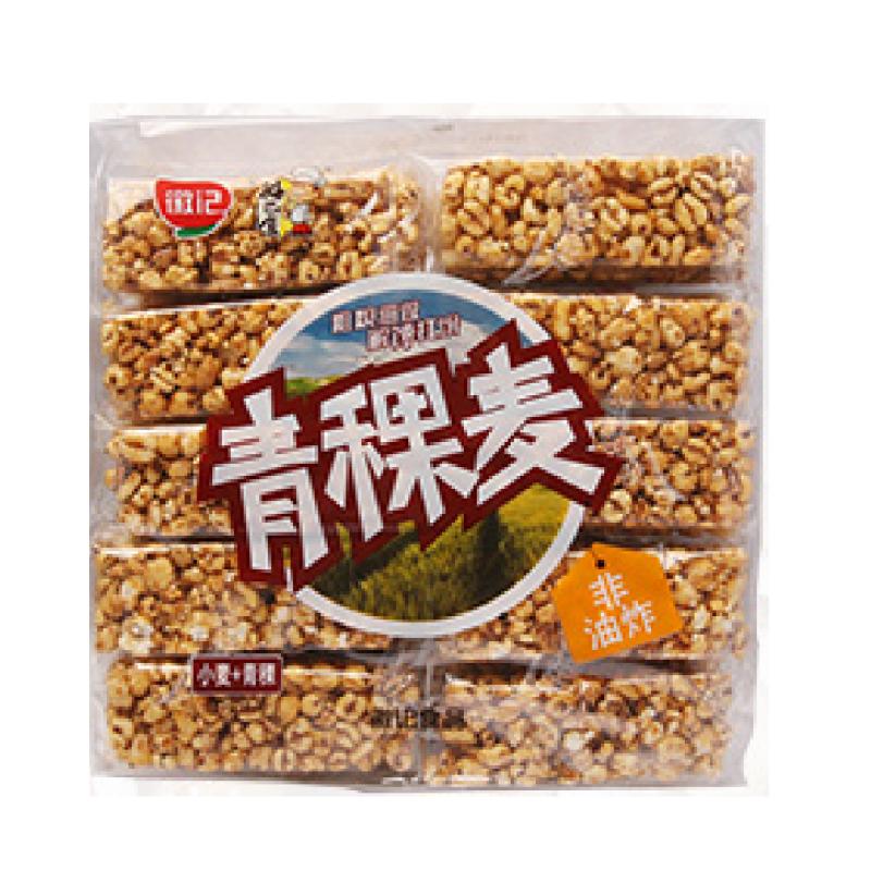 好巴食 米花糖青稞麦 400g*3手摇爆米花童年回忆独立小包装