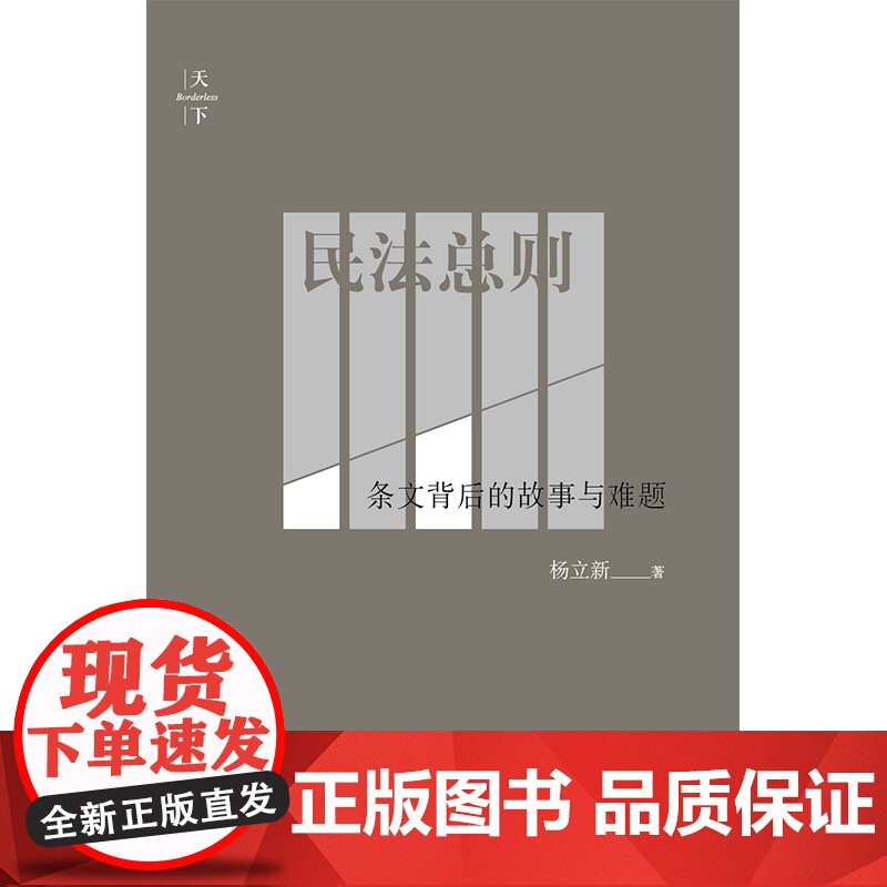 C正版 民法总则:条文背后的故事与难题 杨立新 民法总则 民事法律行为的附条件和附期限高清大图