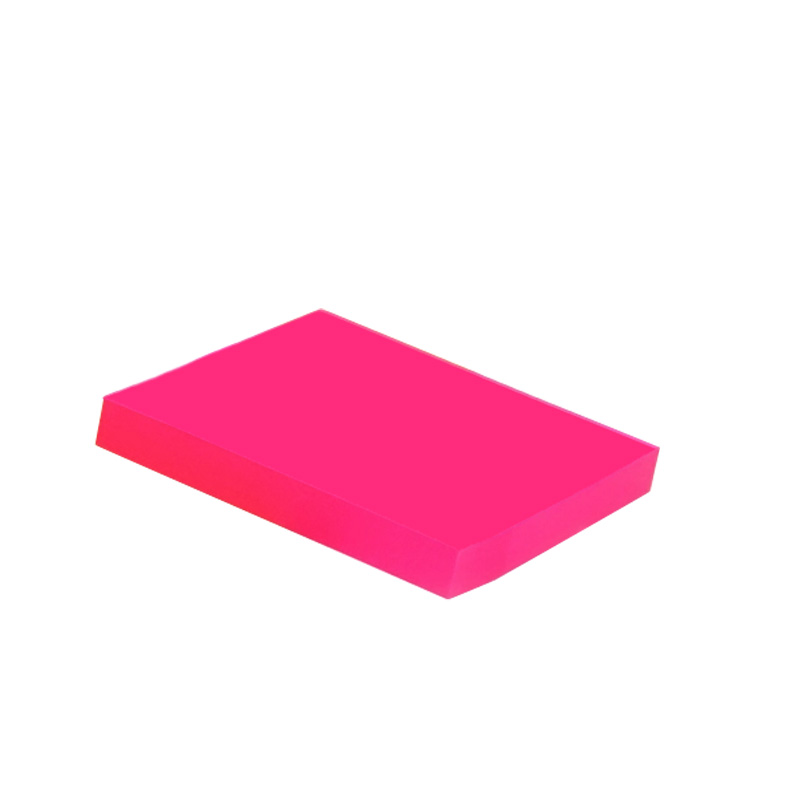 沐蓝星 防水防污自粘记录卡 红色 100*70mm 张 100*70mm