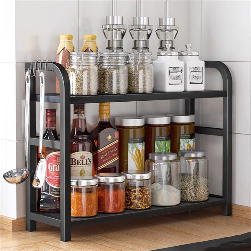 法耐厨房置物架调料架台面酱油瓶调味品油盐酱醋佐料收纳架子用品家用