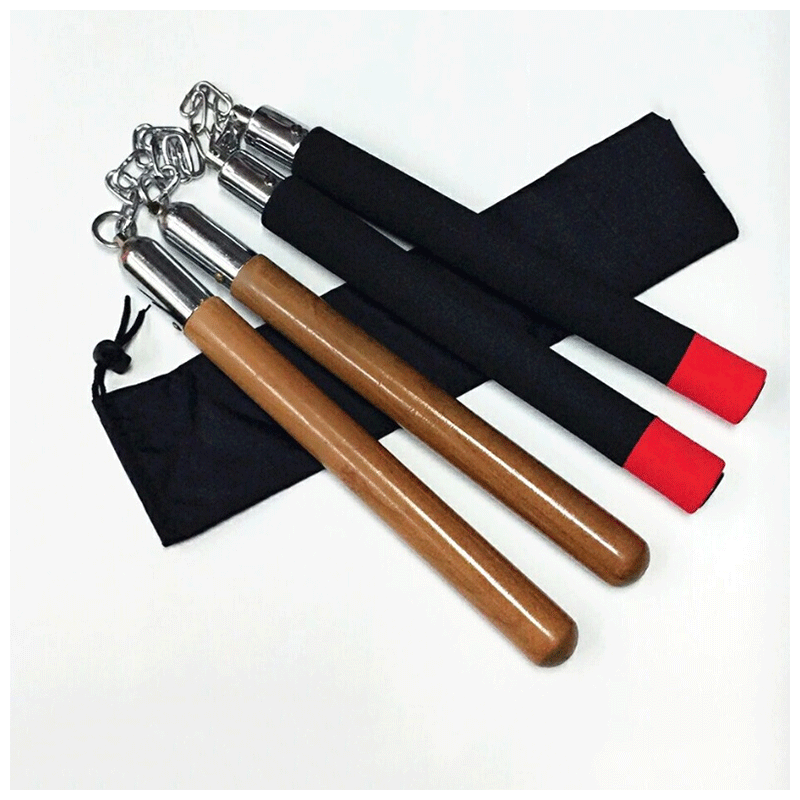 双节棍实木表演训练练习二节棍儿童木质双截棍