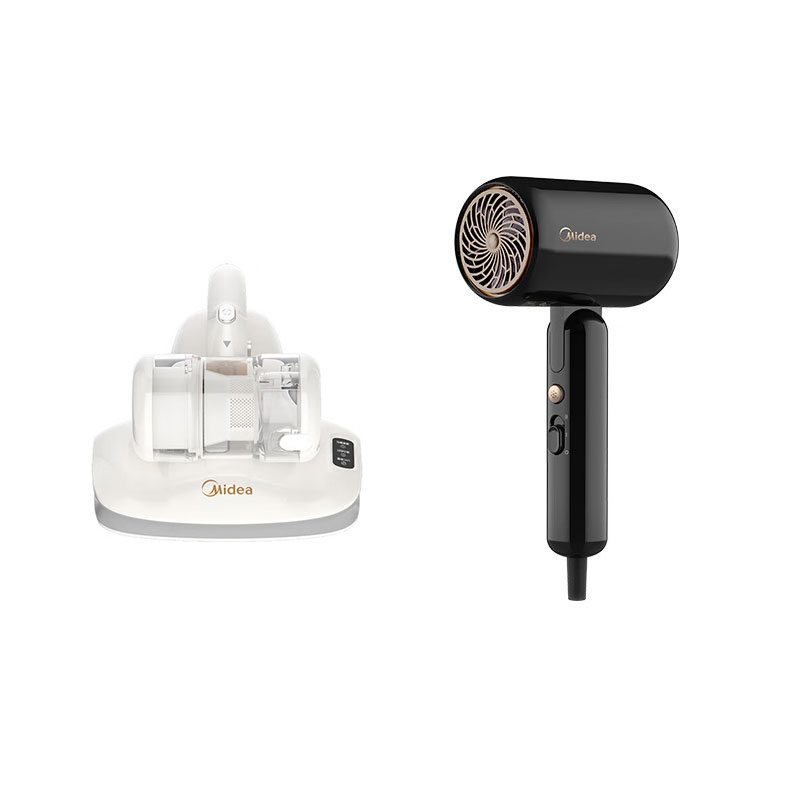 美的家用实用电器(美的除螨仪 MT6+美的电吹风MB-AJ0601)