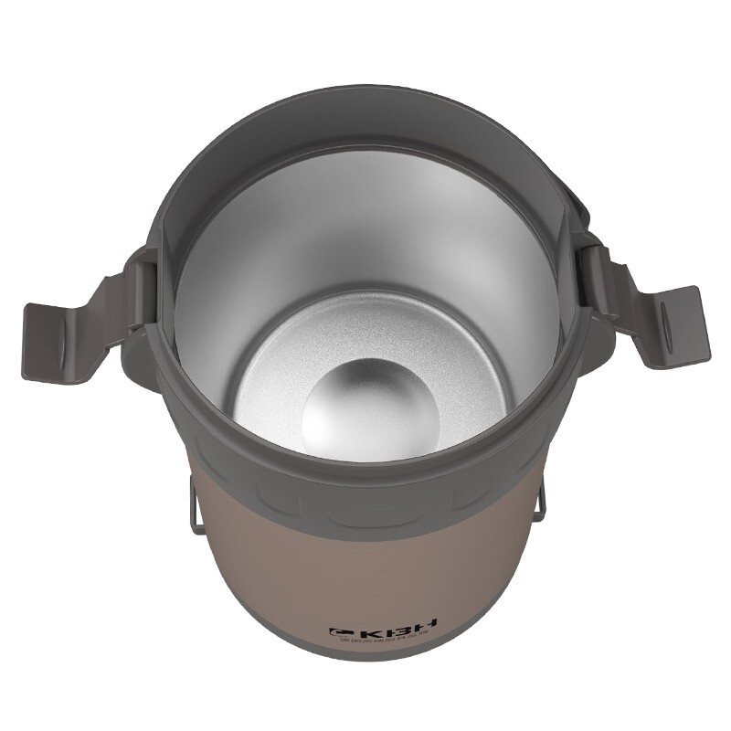 康巴赫（KBH）保温饭盒 304不锈钢 真空隔热 三层分装高清大图