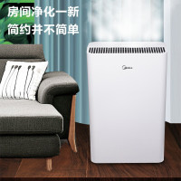 美的(Midea) 空气净化器除异味烟味家用除灰尘空气新风机除粉尘小型负离子净化空气伴侣 KJ230G-D46