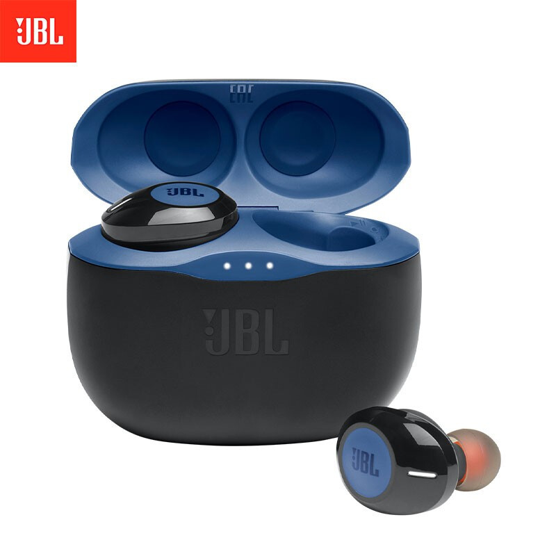 JBL TUNE 125TWS 真无线蓝牙耳机 通用苹果华为小米安卓手机 蓝色