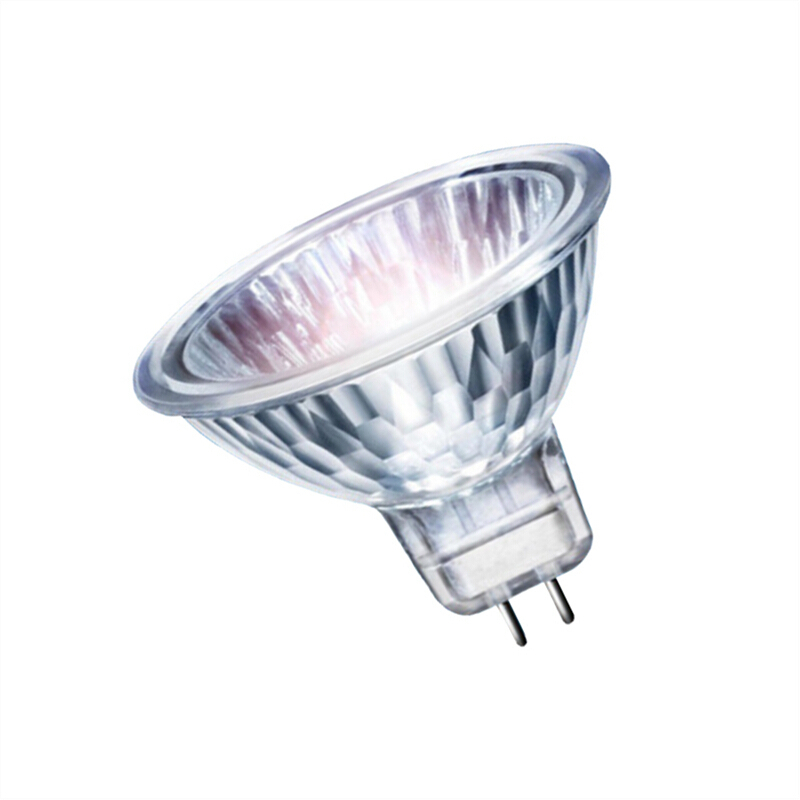 PHILIPS 卤素灯泡 MR16 灯杯低压 12V 35W 有面 黄光 轨道射灯石英灯杯
