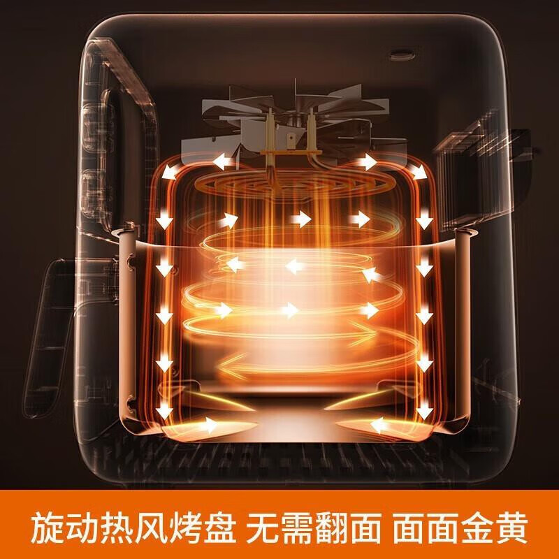九阳(Joyoung) KL70-V592 空气炸锅 7L 家用可视多功能一体 全自动电炸锅大容量高清大图