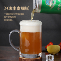 青岛亮动啤酒 原浆啤酒 扎啤 精酿啤酒 12度德式小麦 白啤 1L*6罐礼盒整箱装