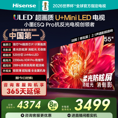 海信(Hisense)55E5Q-PRO 55英寸智能电视