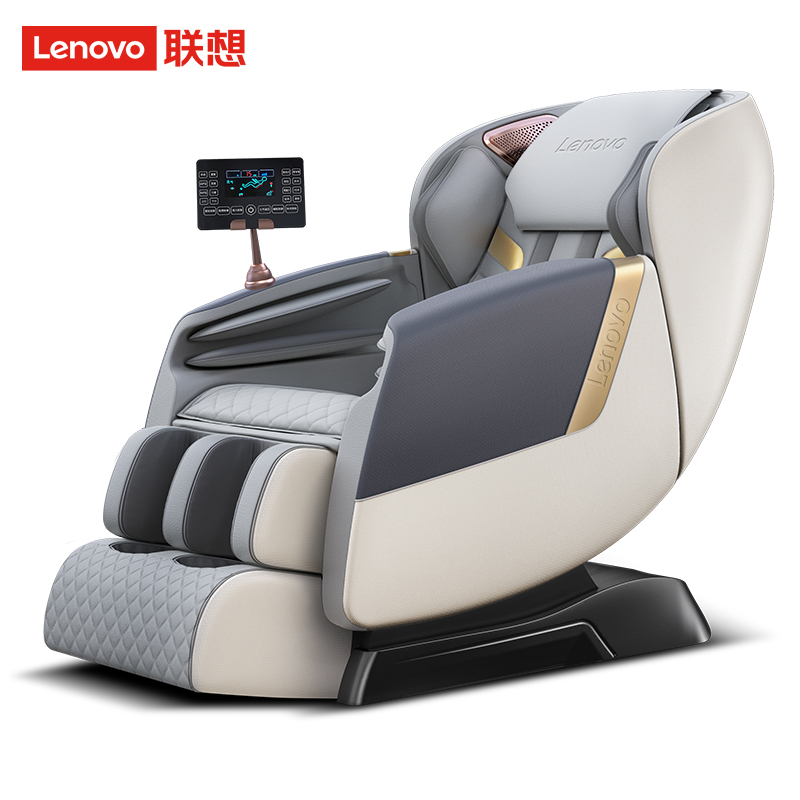 lenovo联想豪华按摩椅r3b灰白色智能家用全身太空舱全自动按摩沙发