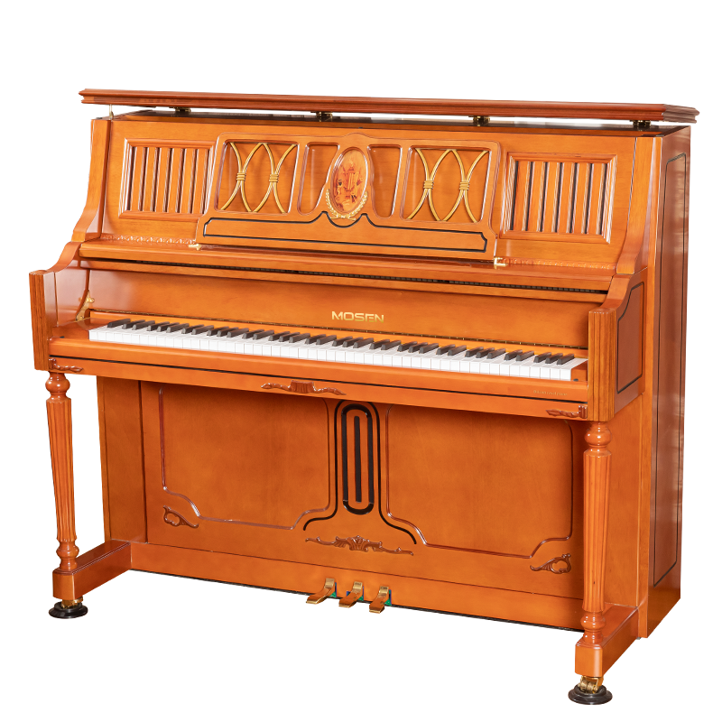 莫森(MOSEN)MS-125D立式钢琴 88键升级款家用专业演奏真钢琴1-10级 125CM 日韩系列