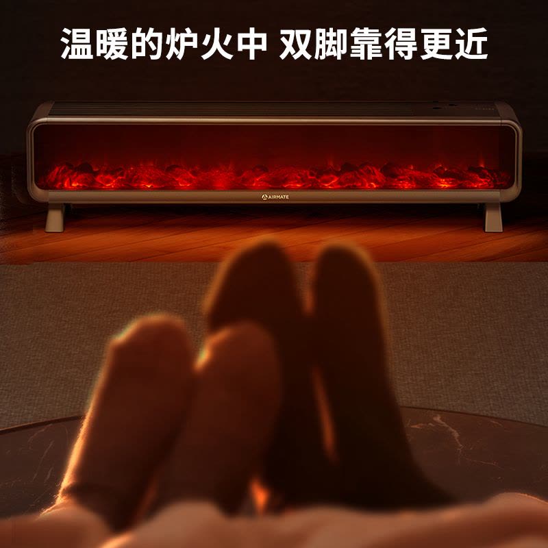艾美特 (Airmate) 踢脚线 HD22-R30U 取暖器家用石墨烯电暖器电暖气片居浴两用节能移动地暖遥控款图片
