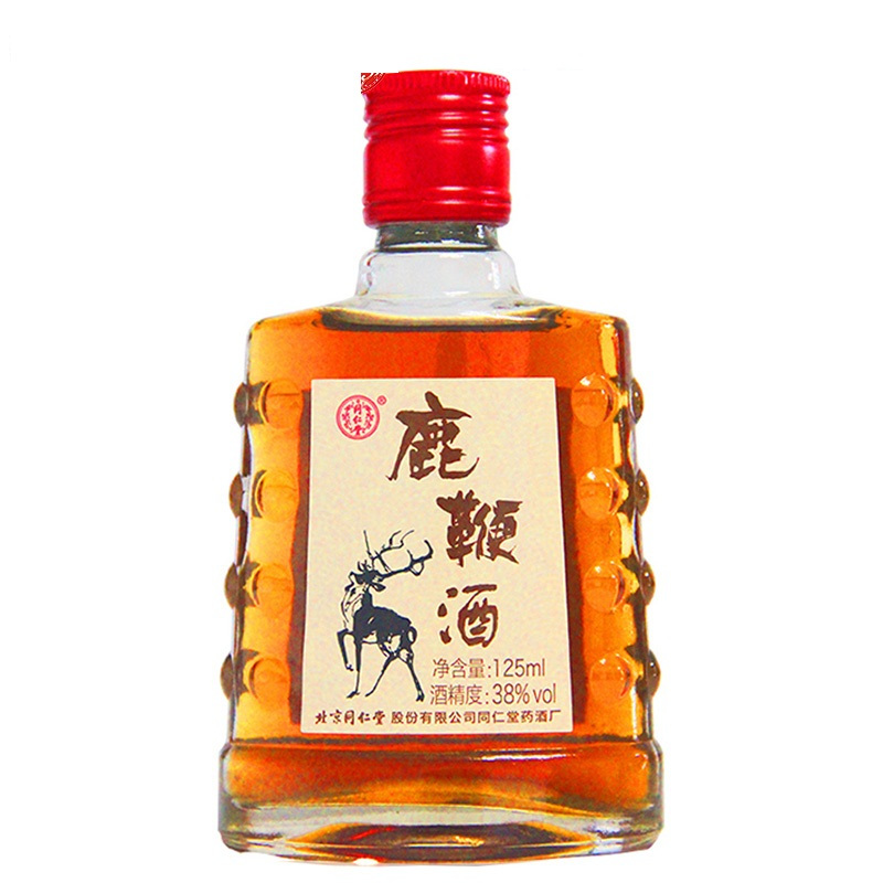 北京同仁堂鹿鞭酒125ml*6瓶