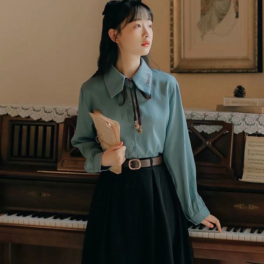 艳如飞面试裙子套装春老师穿搭考研复试女装大学生教师资格证衣服