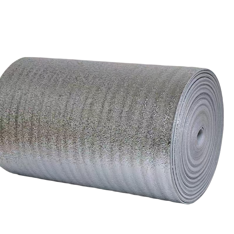 众慧创安 铝膜泡沫棉 珍珠棉 铝膜隔热材料泡沫防冻棉 120cm×10m 卷高清大图