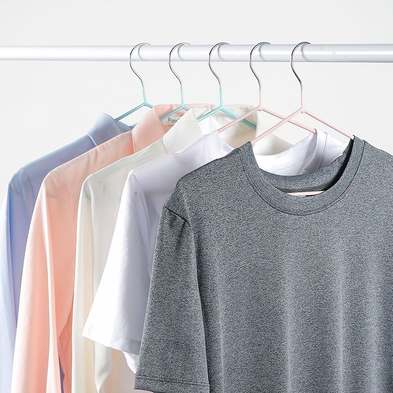 生活日用简约现代北欧洗晒用品衣架衣服架衣服10个装情侣家用衣撑晾衣架衣服架子挂衣架