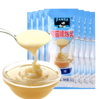 熊猫牌炼乳12g*30袋 小包装甜品烘焙原料 蛋挞液奶茶咖啡原料 家用早餐米昔面包酱 饼干鹰唛炼西米露材料
