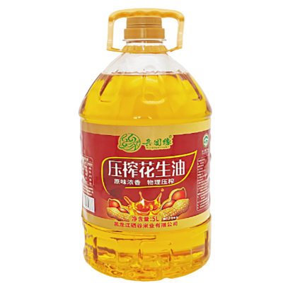 兵团缘一级花生油5L