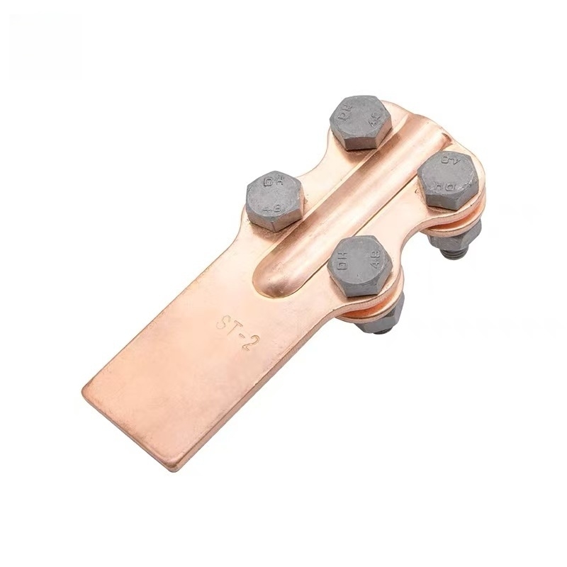 螺栓型铜设备线夹ST(85标镀锡)新型高清大图