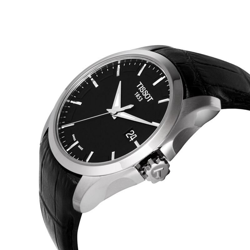 天梭(TISSOT) 瑞士手表 库图系列石英情侣表男表 T035.410.16.051.00