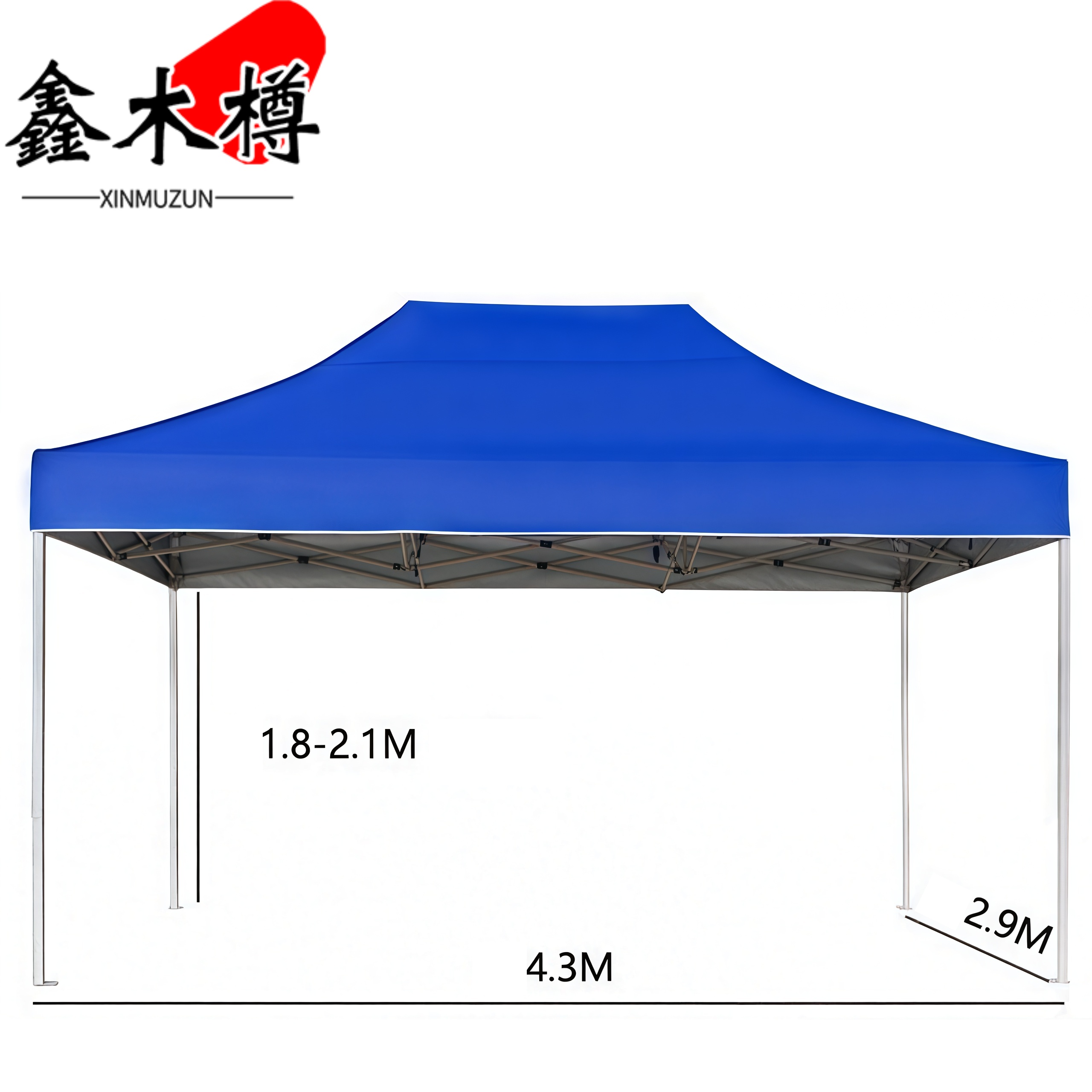 鑫木樽遮阳棚4.3m个高清大图