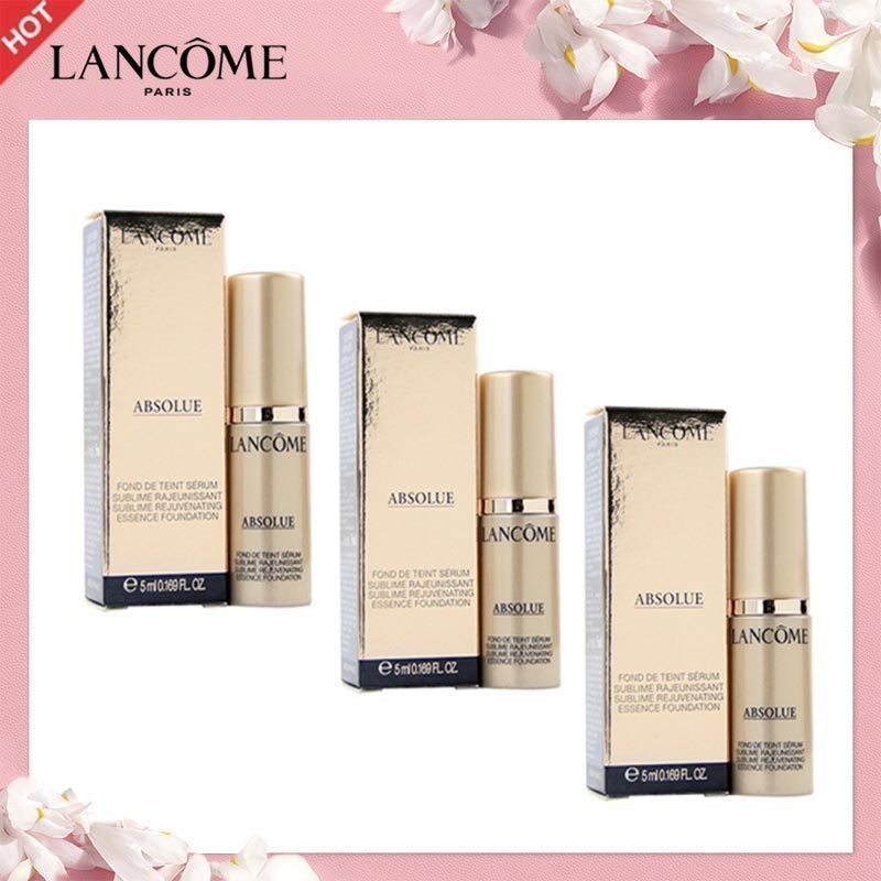 [国内专柜正品版]LANCOME兰蔻菁纯臻颜精华粉底液中小样SPF20PA+++(自然偏白#110)5ml*3