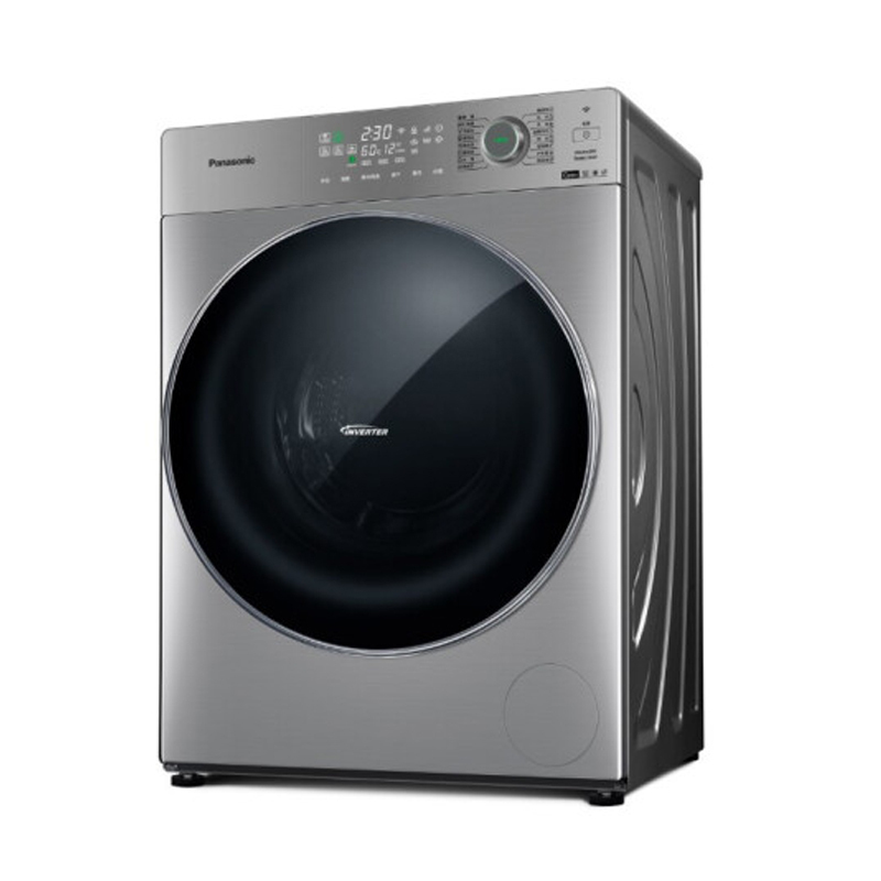 松下(Panasonic)XQG100-SD139 10KG全自动变频洗烘一体机滚筒洗衣机 超薄除菌除螨 纳诺怡除味护衣