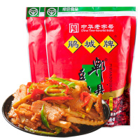 鹃城牌郫县一级豆瓣酱454g*2袋 红油辣椒酱 香辣调味酱料 四川水煮肉片回锅肉调料 豆瓣鱼手工火锅底料 川菜厨房调味品