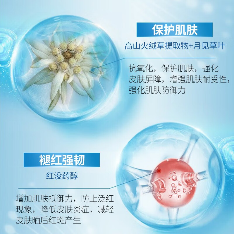 诺珊娜(Larosanna) 清透 SPF50+ PA+++ 60g 防晒霜 (计价单位:支) 白色高清大图