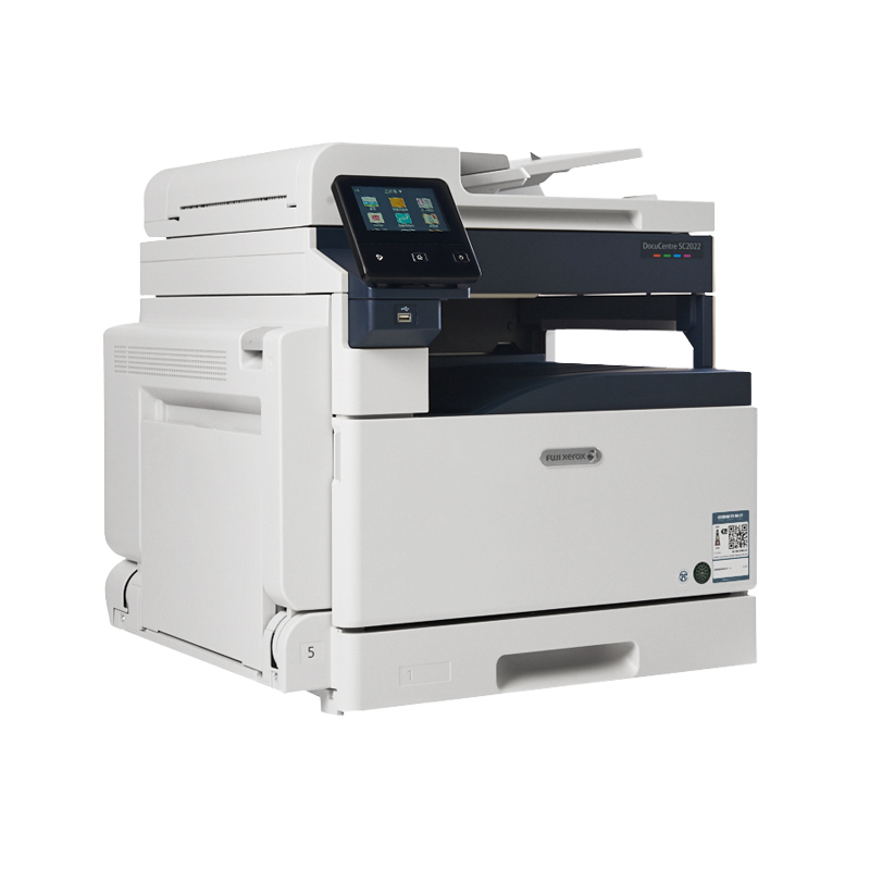 富士施乐(Fuji Xerox)SC2022CPS A4A3幅面彩色激光打印机扫描一体机复印机多功能数码复合机单层纸盒双面功能输稿器 主机+输稿器双纸盒+传真+WiFi无线模块高清大图