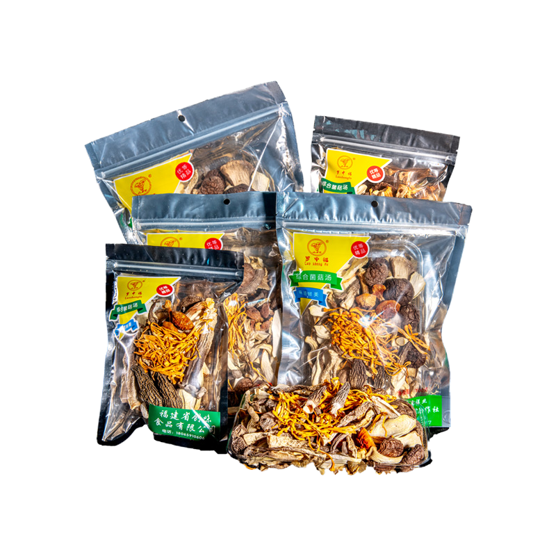 罗中福综合菌菇汤 优选精品 健康美味 无添加 综合菌菇汤味 100g