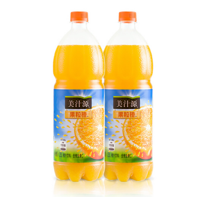 美汁源果粒橙橙汁饮料1.25L