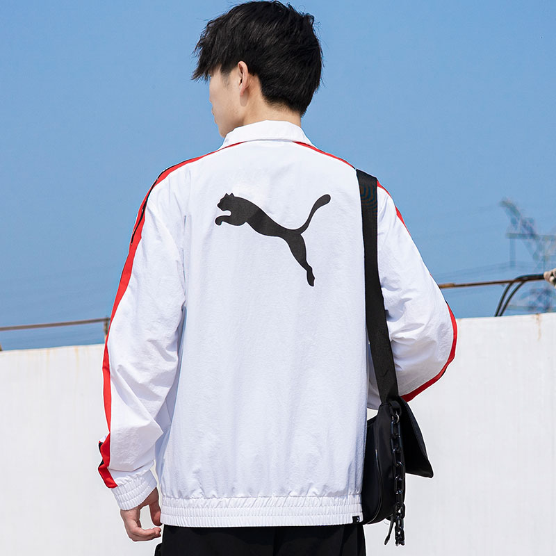 彪马(PUMA)男装新款运动服训练健身透气休闲立领外套夹克536780-02 ZP高清大图