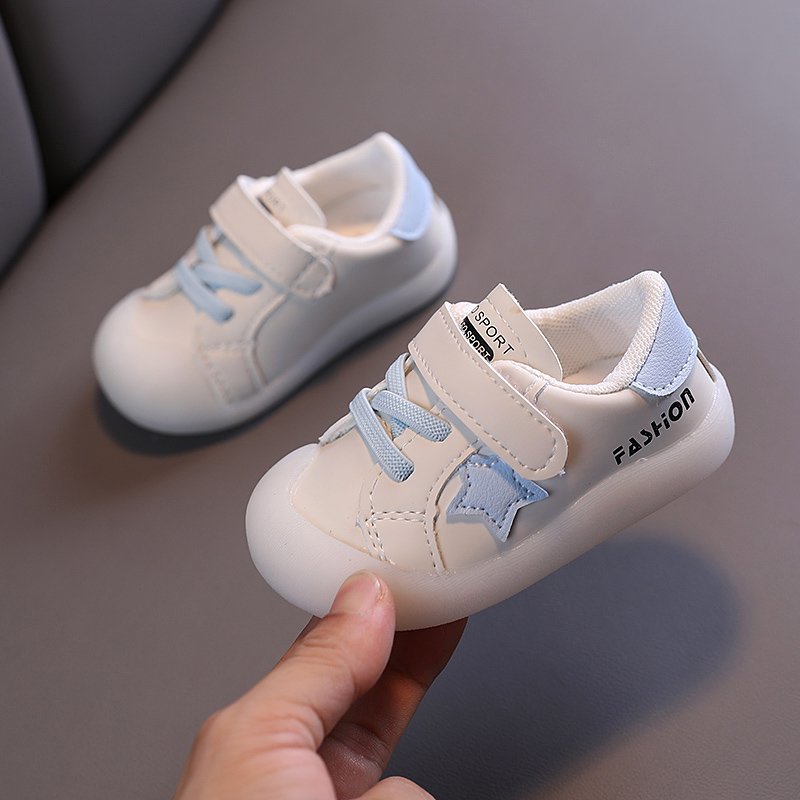 学步鞋女宝宝秋季0一12岁软底防滑婴儿鞋布鞋不掉鞋男宝宝鞋子