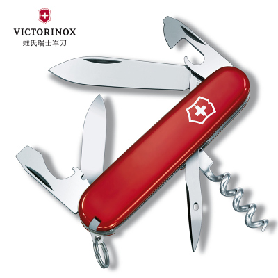 维氏(Victorinox)瑞士军刀原装正品84mm漫游者多功能折叠刀0.3603