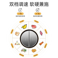 Hyundai绞肉机家用电动小型不锈钢多功能绞碎肉馅机全自动料理机[标准款玻璃碗单刀]