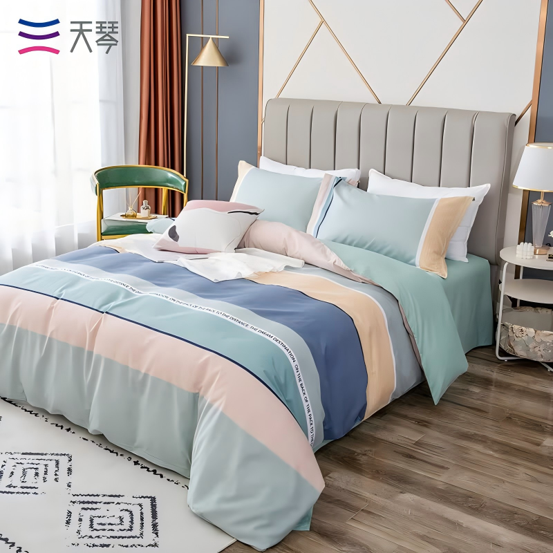 天琴兰卡—云锦棉套件TQ-T144床单230*250cm被罩200*230cm枕套48*74cm*2(单位:套)