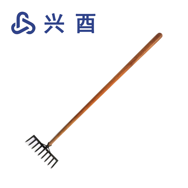 兴酉 九齿带柄耙子 JCPZ-9 把高清大图
