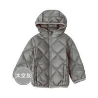 北极绒儿童羽绒服90%白鸭绒轻薄保暖女童男童宝宝外套秋冬韩版短款上衣50