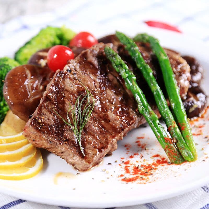 首鲜码头福享原切牛排礼盒冷冻生鲜西冷菲力上脑眼肉团购送礼端午大礼包西冷眼肉上脑菲力组合共1560g图片