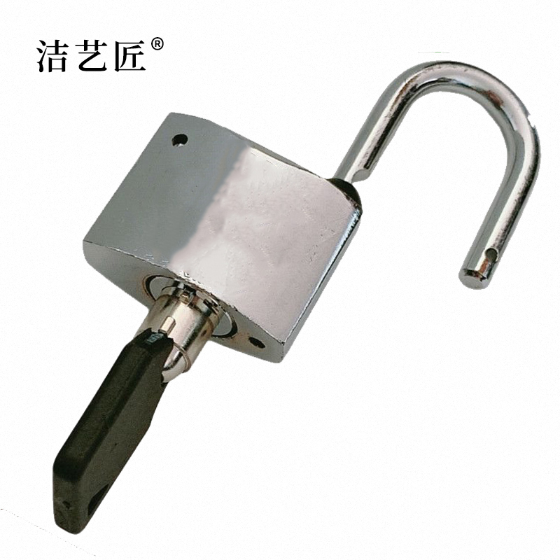 洁艺匠 G35-60 挂锁 35mm锁体60mm梁高 银色高清大图