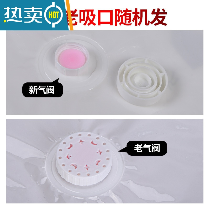 敬平免抽气压缩袋整理袋被子衣物专用收纳衣服器密封家用棉被收纳袋 小号立体袋50*70*32cm 3个装