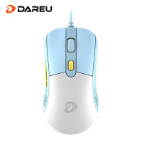 达尔优牧马人达尔优牧马人EM916游戏鼠标有线鼠标机械电竞有线台式笔记本电脑吃鸡办公专用轻音版