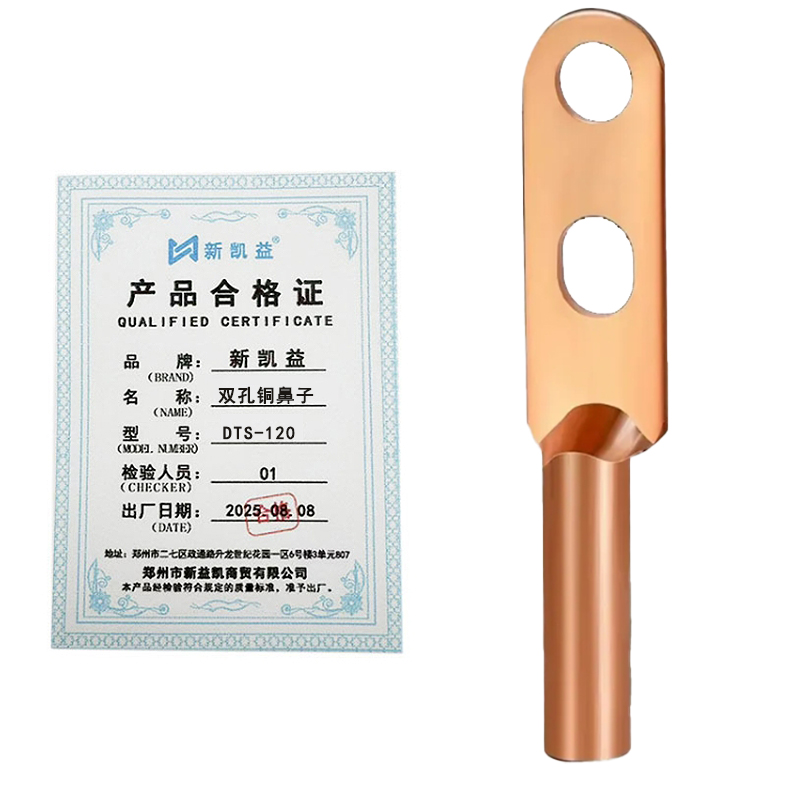 新凯益 双孔铜鼻子 DTS-120 个高清大图