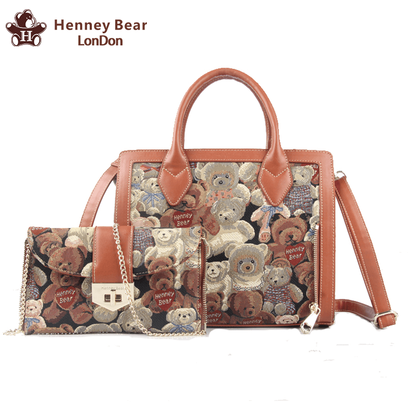轩尼小熊 Henneybear 女士手提包h 244 Henney Bear 轩尼小熊21新款大容量托特包单肩手提包女包两件 套 价格图片品牌报价 苏宁易购轩尼小熊箱包旗舰店